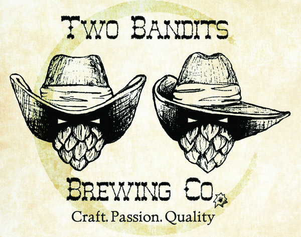 logo for Two Bandits Brewing Co